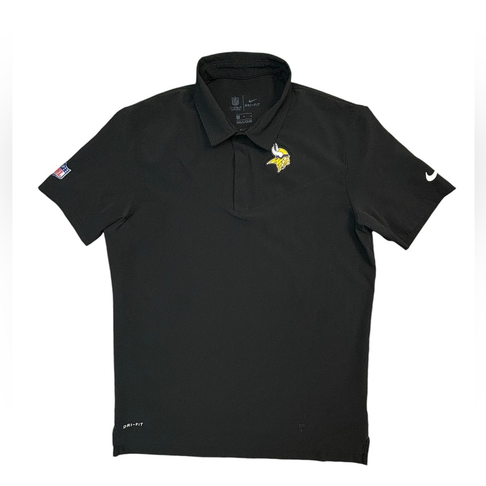 Nike-Minnesota Vikings Drifit On-Field‎ polo- Medium- Like New!!!!!!